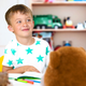 Illustration for article titled Precocious 5-Year-Old Already Holding Long, Pointless Business Meeting With Stuffed Animals